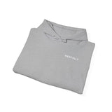 Mentally Powerful Hoodie – Minimal Small Chest Logo Mental Health Awareness Sweatshirt