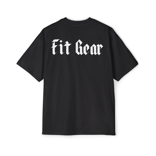 Fit Gear Men's Heavy Oversized Tee - Fitness in Style, Gym Apparel