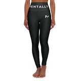 Mentally Strong High-Waisted Yoga Leggings — Performance Activewear