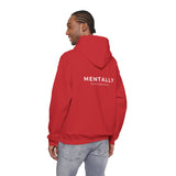 Copy of Mentally Powerful Hoodie – Minimal Small Chest Logo Mental Health Awareness Sweatshirt
