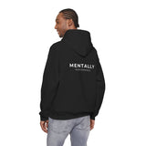Copy of Mentally Powerful Hoodie – Minimal Small Chest Logo Mental Health Awareness Sweatshirt