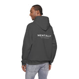 Copy of Mentally Powerful Hoodie – Minimal Small Chest Logo Mental Health Awareness Sweatshirt
