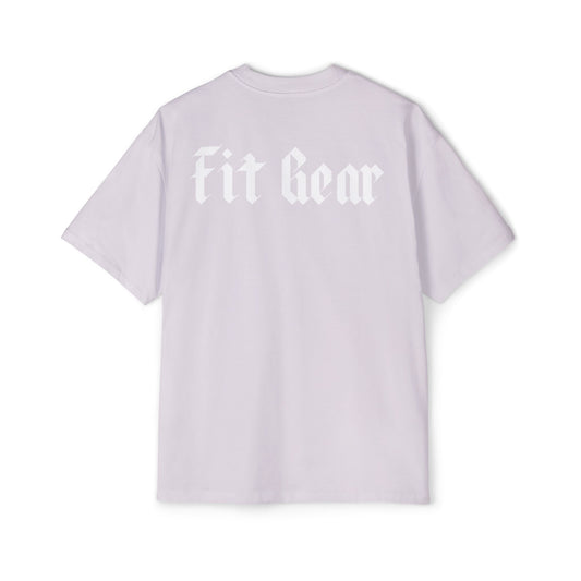 Fit Gear Men's Heavy Oversized Tee - Fitness in Style, Gym Wear