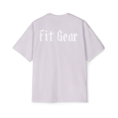 Fit Gear Men's Heavy Oversized Tee - Fitness in Style, Gym Wear