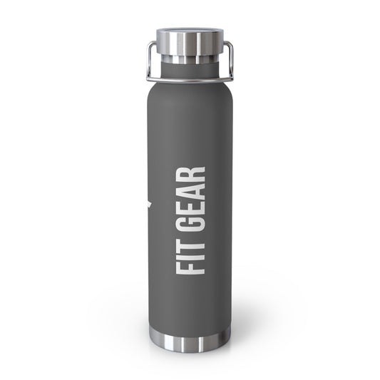 Fit Gear Copper Vacuum Insulated Bottle - 22oz, Stylish & Durable Water Bottle