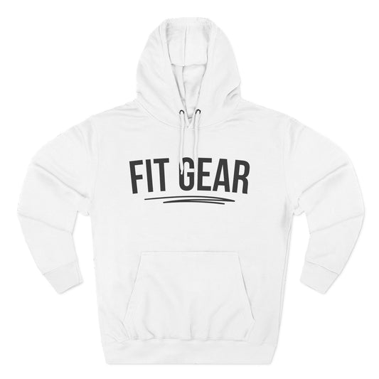 Three-Panel Fleece Hoodie