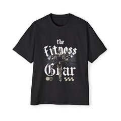 Fit Gear Men's Heavy Oversized Tee - Fitness in Style, Gym Apparel