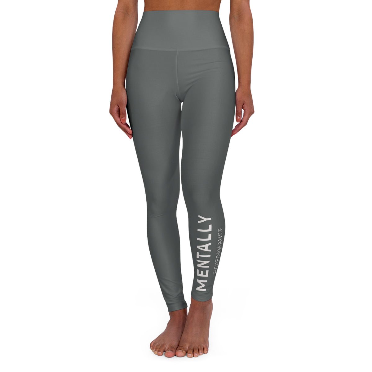 Mentally Strong High-Waisted Yoga Leggings — Performance Activewear