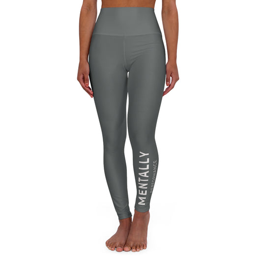 Mentally Strong High-Waisted Yoga Leggings — Performance Activewear